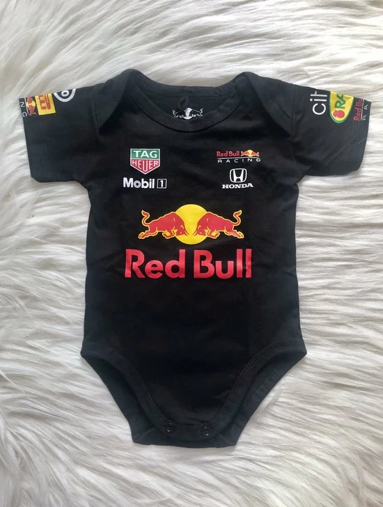 Begroting ???? Merkloos Special Edition F1 RedBull Racing Romper Verstappen 33 Jersey 100% Cotton | Size S | Maat 62/68 ✔️ 3 Begroting ???? Merkloos Special Edition F1 RedBull Racing Romper Verstappen 33 Jersey 100% Cotton | Size S | Maat 62/68 ✔️
