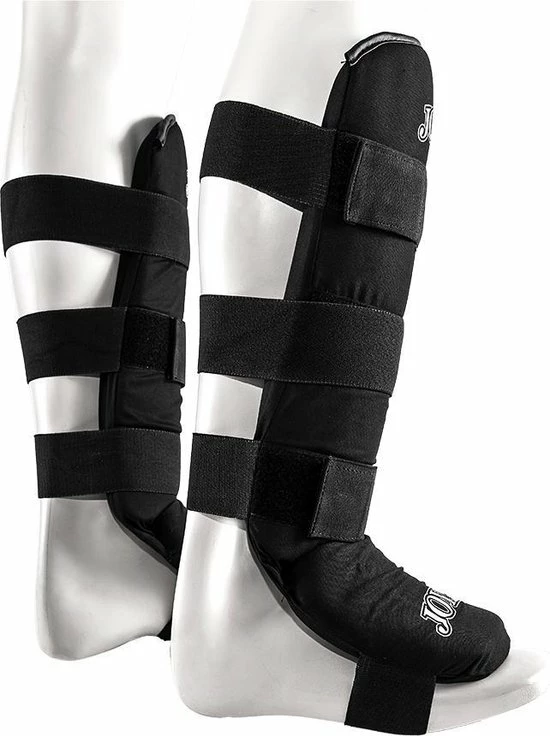 Goedkoopste ???? Joya Scheenbeschermers - Katoen - Kickboksen - Zwart - S ✨ 8 Goedkoopste ???? Joya Scheenbeschermers - Katoen - Kickboksen - Zwart - S ✨ - Afbeelding 6