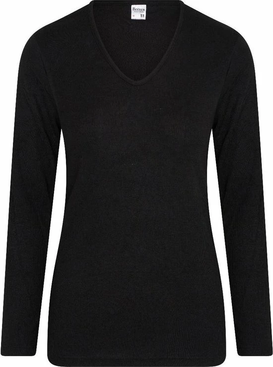 Gloednieuw ???? Beeren Dames Thermo ???? Shirt Lange Mouw 07-086 Zwart-XL ???? 5 Gloednieuw ???? Beeren Dames Thermo ???? Shirt Lange Mouw 07-086 Zwart-XL ???? - Afbeelding 3