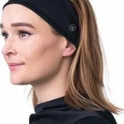 Goedkoop ???? Fit Evolve® Sport Hoofdband Dames En Heren - Haarband - Zweetband Hoofd - Sporthaarband - Zwart ???? -XXL Nutrition-winkel 550x739 4