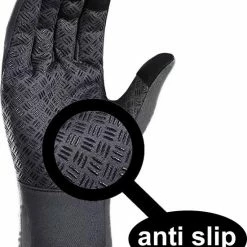 Korting ✔️ LuxeRoyal Fietshandschoenen Winter - Sport Handschoenen Met Rits - Touchscreen Telefoon - Anti Slip Gloves - Heren / Dames - Maat M - Donker Grijs ✔️ -XXL Nutrition-winkel 550x749