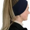 Korting ✔️ Orange85 Fleece - Hoofdband - Oorwarmers - Donkerblauw - Warm - Polyester - Sport - Wandelen - Winter - Koud - Dames - Haarband ????