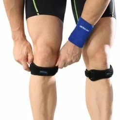 Hete verkoop ✔️ U-Fit One U Fit One® 2 Stuks Knie Brace - Patellaband - Knieband - Verstelbaar Knie Brace - Patella Riem Knie - Patellabrace - Knee Protection - Knie Support - Fitness - Ufitone ???? -XXL Nutrition-winkel 550x785 1