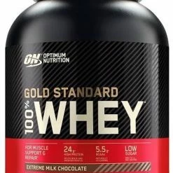 Coupon ???? Optimum Nutrition Gold Standard 100% Whey Protein - Extreme Milk Chocolate - Proteine Poeder - Eiwitshake - 71 Doseringen (2270 Gram) ???? -XXL Nutrition-winkel 550x813 3