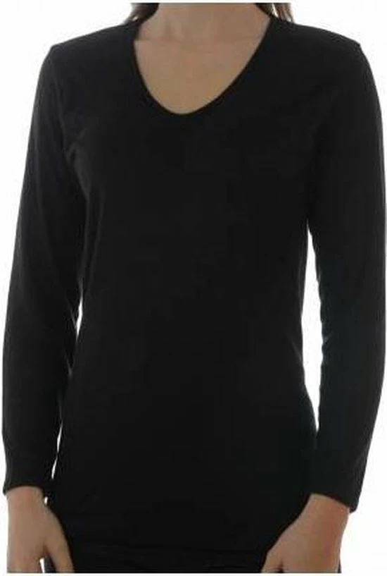 Gloednieuw ???? Beeren Dames Thermo ???? Shirt Lange Mouw 07-086 Zwart-XL ???? 6 Gloednieuw ???? Beeren Dames Thermo ???? Shirt Lange Mouw 07-086 Zwart-XL ???? - Afbeelding 4