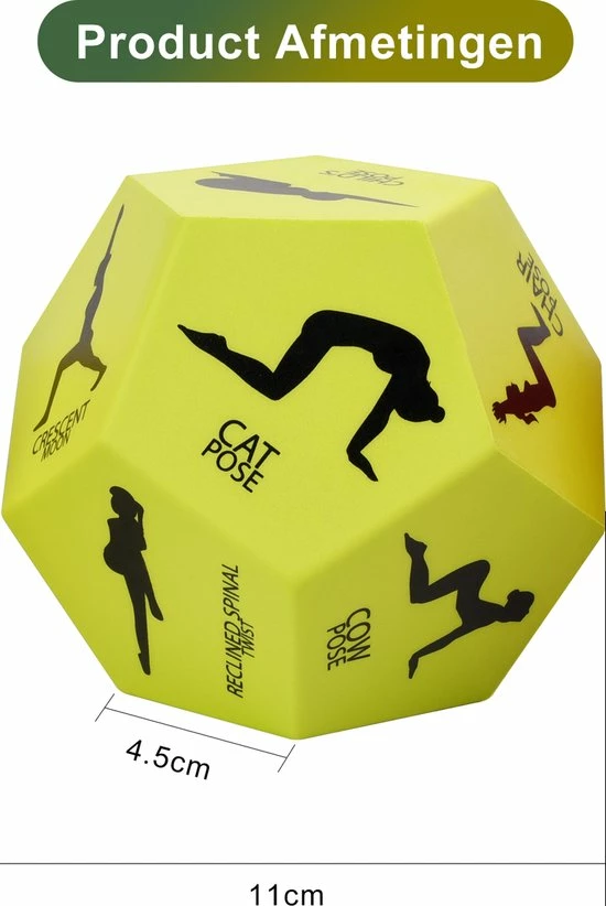 Beste Verkoop ???? WEBU Yoga Dobbelstenen - Meditatie - Workout - Yoga Bal - Yoga Pilates - Thuis Sporten - Fitness - Crossfit - Yoga Mat - Incl. GRATIS Professionele Video’s ⌛ 7 Beste Verkoop ???? WEBU Yoga Dobbelstenen - Meditatie - Workout - Yoga Bal - Yoga Pilates - Thuis Sporten - Fitness - Crossfit - Yoga Mat - Incl. GRATIS Professionele Video’s ⌛ - Afbeelding 5