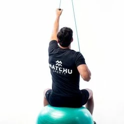 Goedkoop ???? Merkloos Schouderstretcher - Schouder Katrol - Pulley Blauw/zwart ???? -XXL Nutrition-winkel 550x824 10