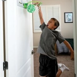 Gloednieuw ???? SKLZ Pro Mini Hoop Midnight - Basketbalbord - Basket - Basketbal - Basketbaltraining - Indoor Mini Basket - Glow-in-the-Dark - Inclusief 13 Cm Pro Mini Hoop Basketbal - Schuim-Gewatteerde, Slide-On Deur Bevestiging ???? -XXL Nutrition-winkel 550x825 12